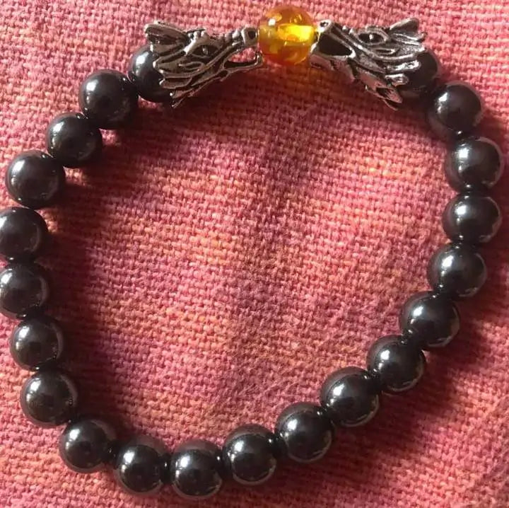 Dragons' Orb Hematite Bracelet