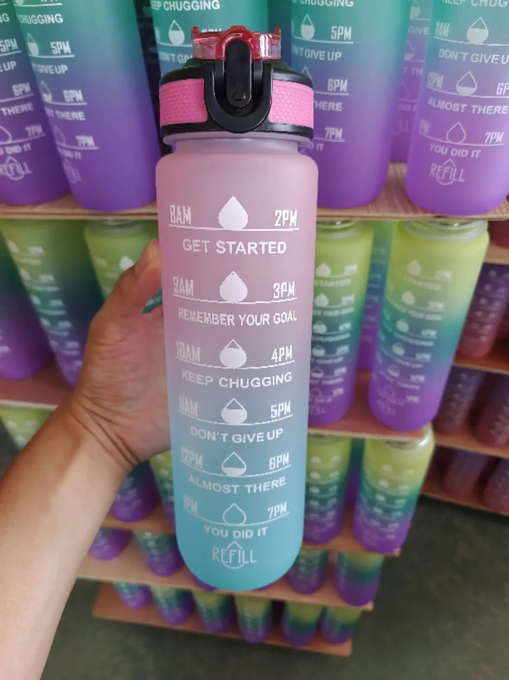 Motivational Journey Water Bottle