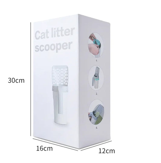 Premium Self-Cleaning Cat Litter Shovel